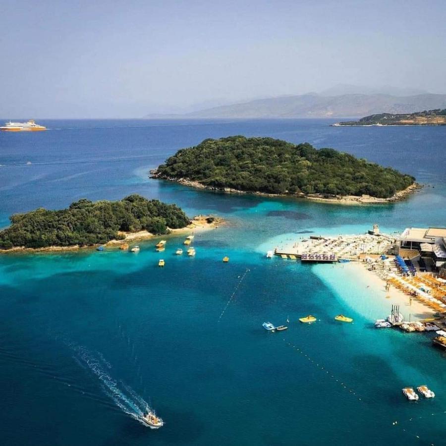 Hotel Driloni Ksamil Exterior foto